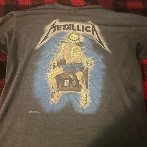 Vintage Metallica shirt. Metal up you Ass ride the lightning